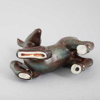 FIGUR, stengods, Gunnar Nylund, Rörstrand.