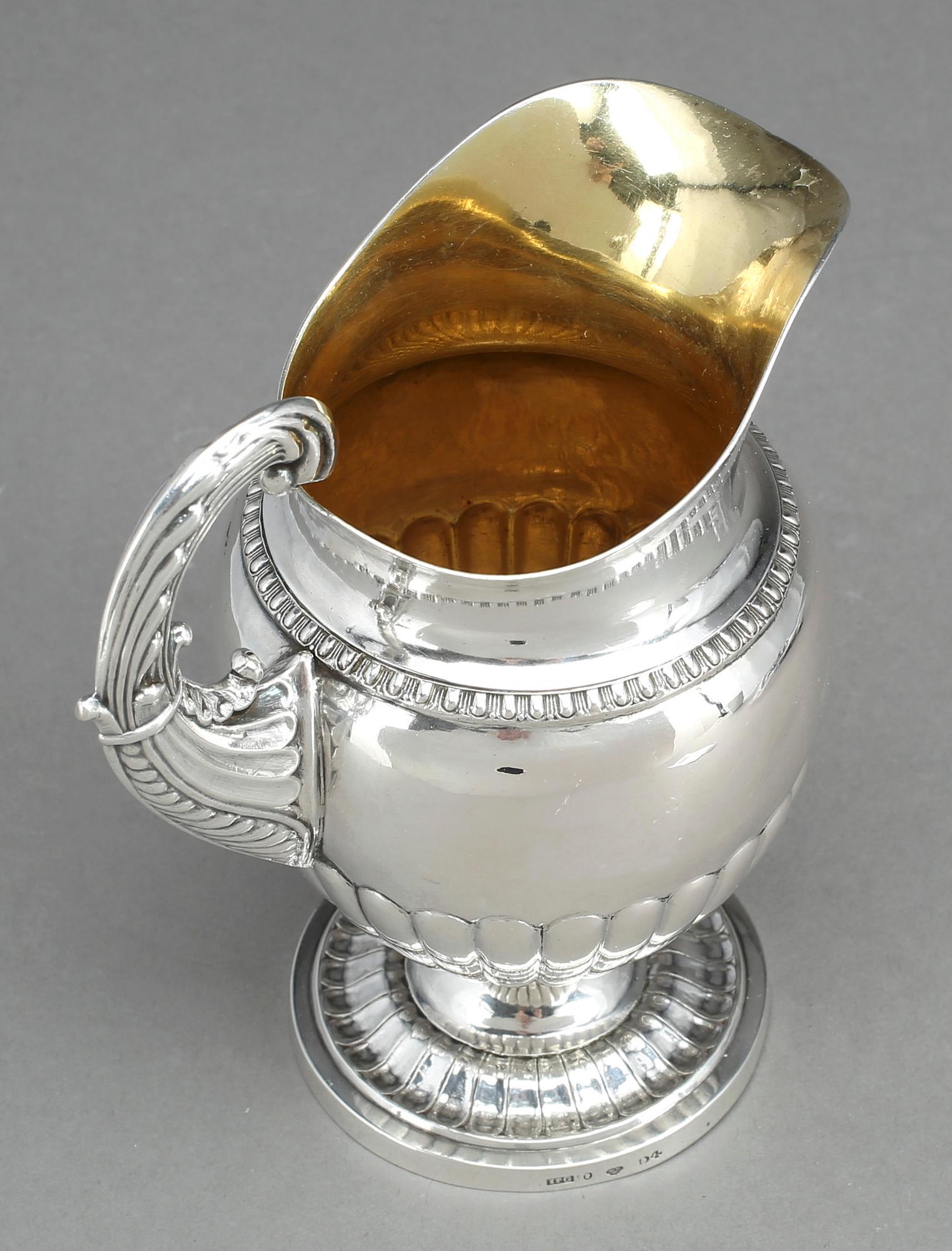 KANNA, silver, Johan Petter Grönvall, Stockholm 1834. 237 gram.