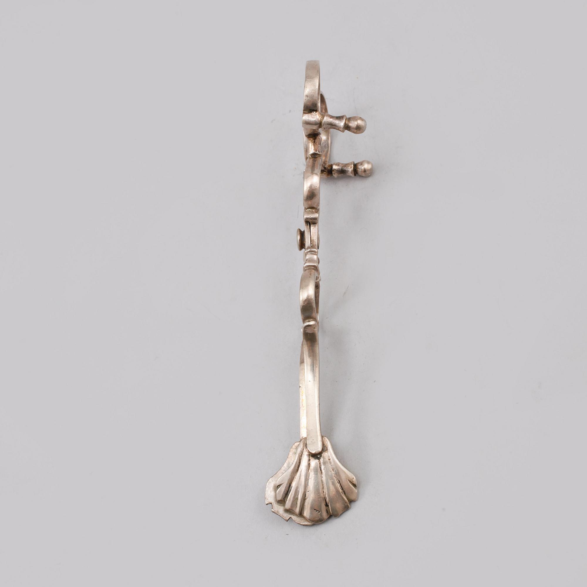 PARTI SILVER, 6 delar, 1800-tal, vikt 210 gram.