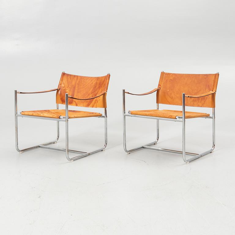 Karin Mobring, Chairs, a pair, "Amiral", designed in 1969 for IKEA.
