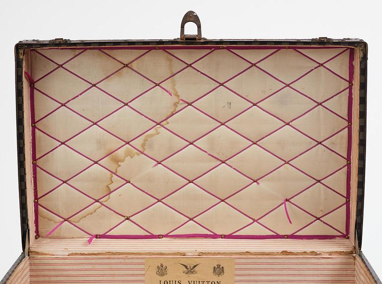 Louis Vuitton suitcase, late 19th century.