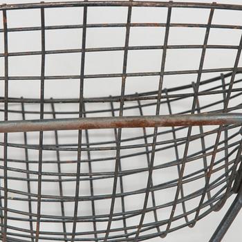 Harry Bertoia, stol, "Side Chair". Licenstillverkning i Finland av Fiskars, Billnäs, 1950-/1960-tal.