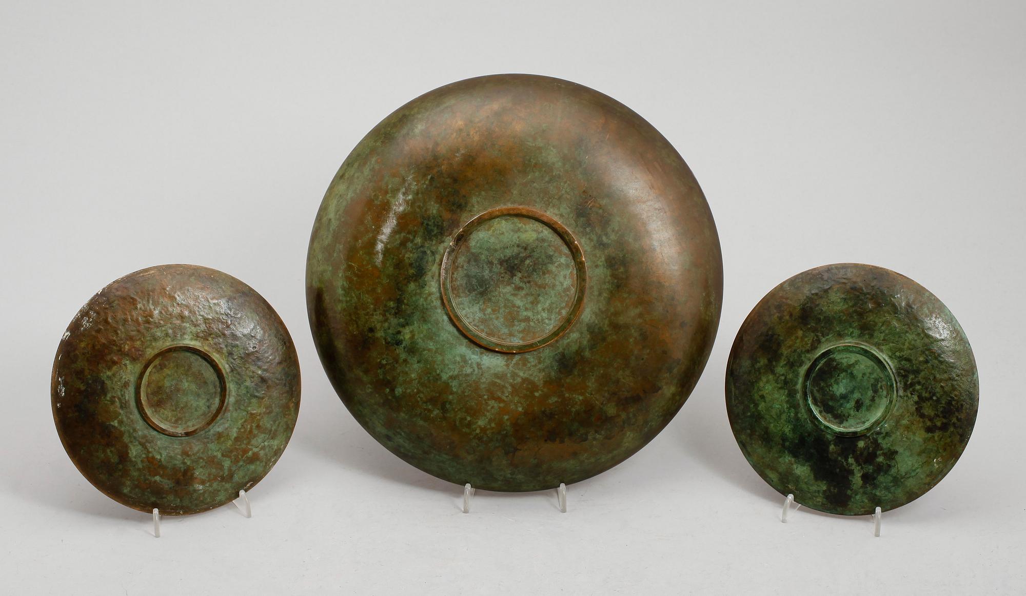 FAT, 3 st, brons, Tinos, Danmark, tidigt 1900-tal.