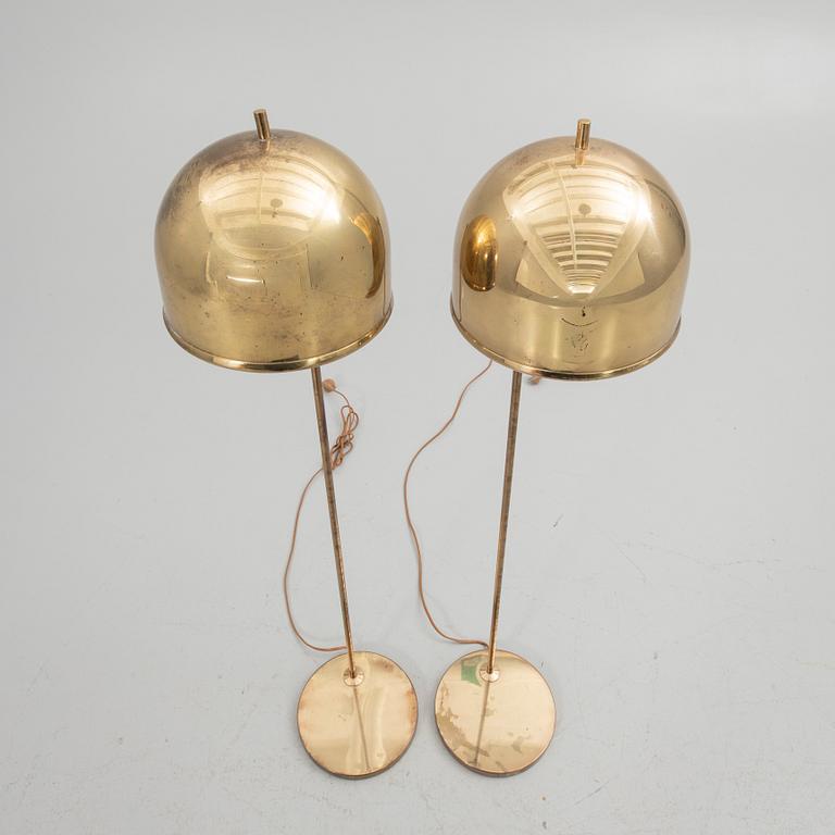 Eje Ahlgren, golvlampor, ett par, modell G-075, Bergboms, 1960-70-tal.
