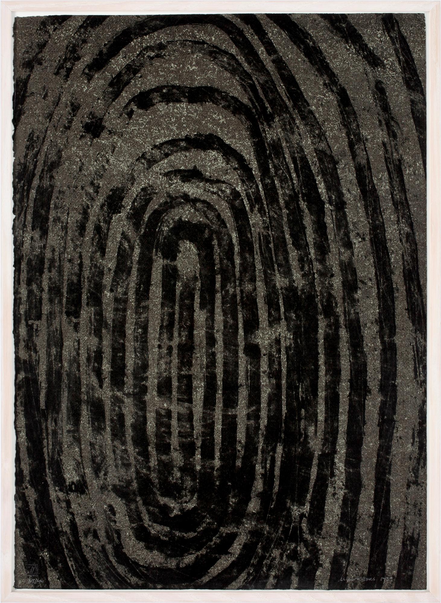 LG LUNDBERG, färgserigrafier, 2 st, sign och dat 1989. Nurm 35/44.