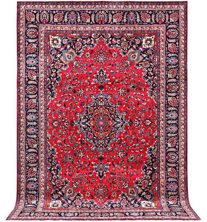 A carpet, Mashad, c. 358 x 244 cm.