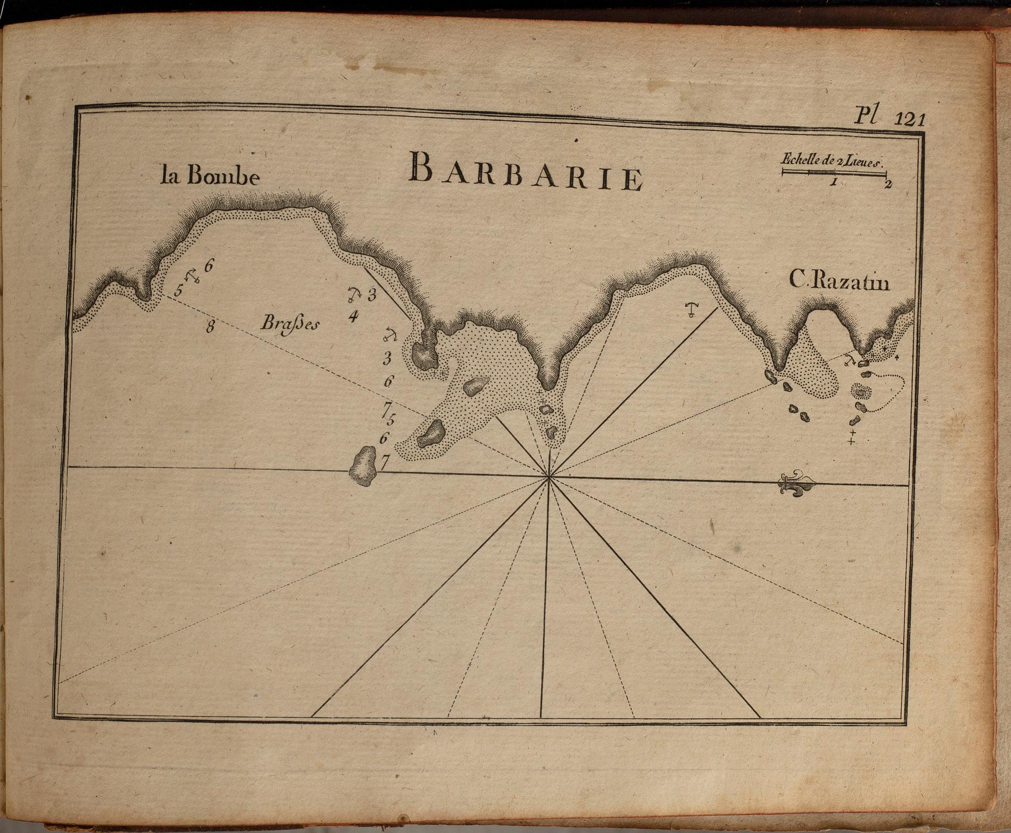 BOOK - JOSEPH ROUX 'Receuil Des Principaux Plans des Ports, et Rades de la Mer Mediterranée....', Marseille 1764.