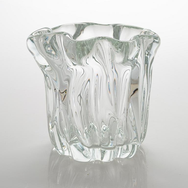 Tapio Wirkkala, maljakko,"Kalvolan kanto", signeerattu Tapio Wirkkala 220/1987.