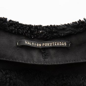 A Finnish naval officer's mess uniform and cape, second half of 20th Century.