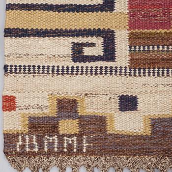 Märta Måås-Fjetterström, A CARPET, "Bruna heden", flat weave, ca 305,5 x 207,5 cm, signed AB MMF.