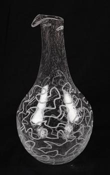 KARAFF, glas, Ulrica Hydman-Vallien, Kosta Boda.