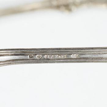 Cutlery, 8 pieces, silver, Sweden, 19th/20th century.