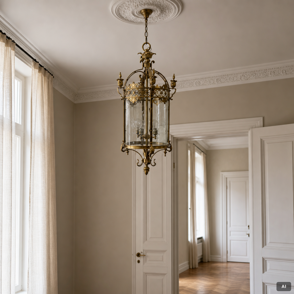 Taklykta, Louis XVI-stil, 1900-talets andra hälft.