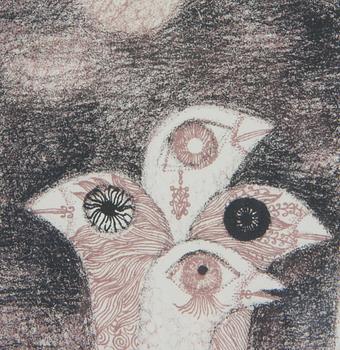 SVANBERG, MAX WALTER, färglitografi, sign o dat 50, e.a.