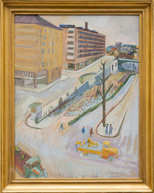 Axel Nilsson, "Stadsparti från Södermalm".