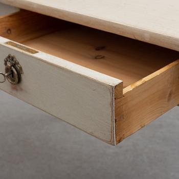 A first half of the 20th century painted writing desk.