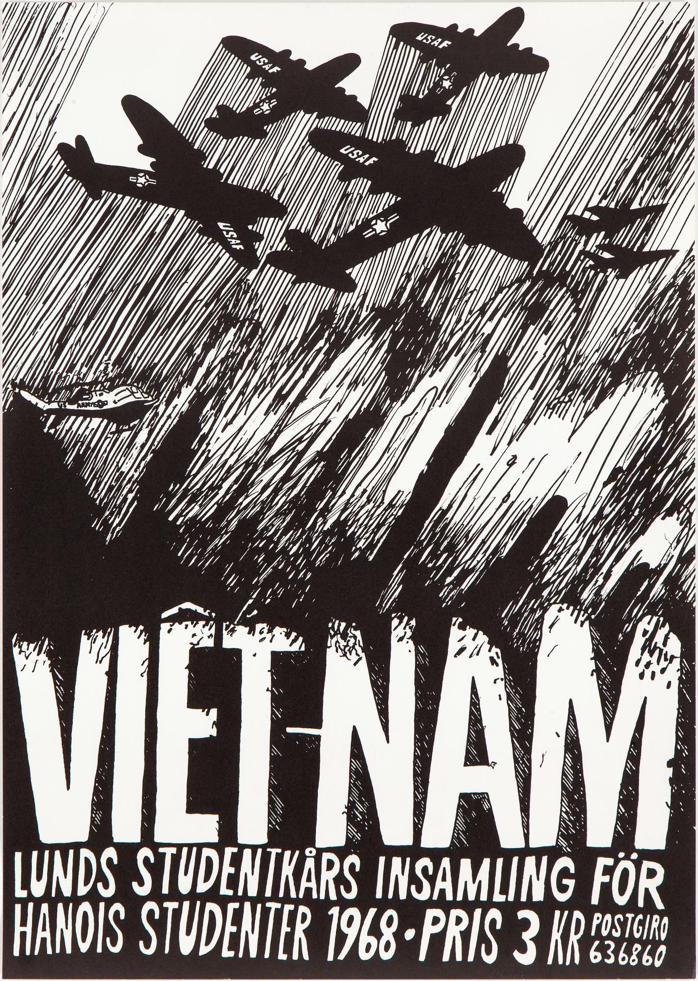 7 posters, mostly from Sweden, 1960s and 70s.