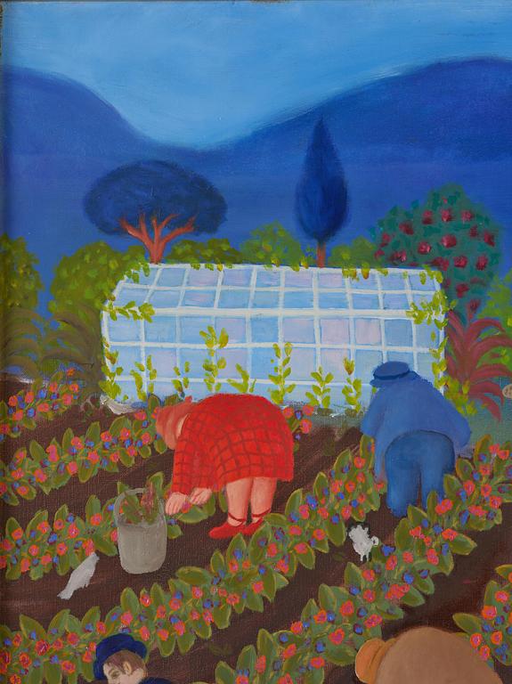 Lennart Jirlow, By the flower fields.
