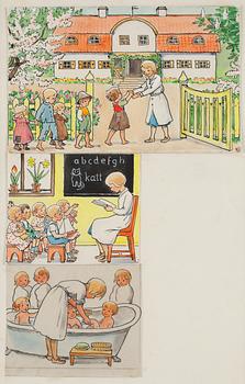 126. Elsa Beskow, "Lisas framtidsplaner".