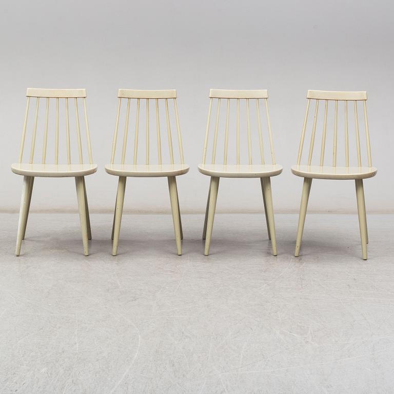 YNGVE EKSTRÖM, four 'Pinnochio' chairs, late 20th Cenutry.