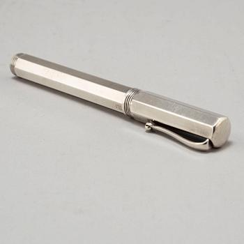 An Italien 20th century sterling silver "Fountain pen", Montegrappa.