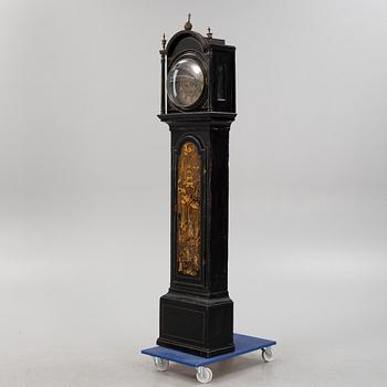 A longcase clock, England, 18th century, marked Wilson London.