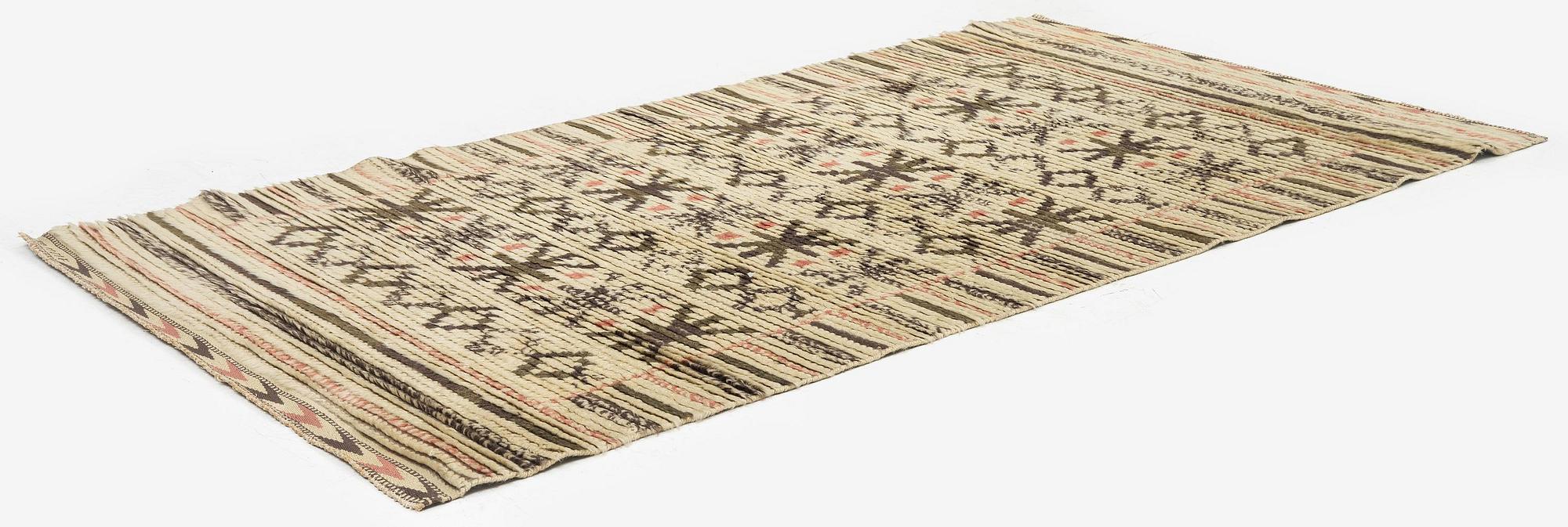 Märta Måås-Fjetterström, a carpet, 'Svenskullsryan', rya, c. 195 x 111 cm, signerad AB MMF.