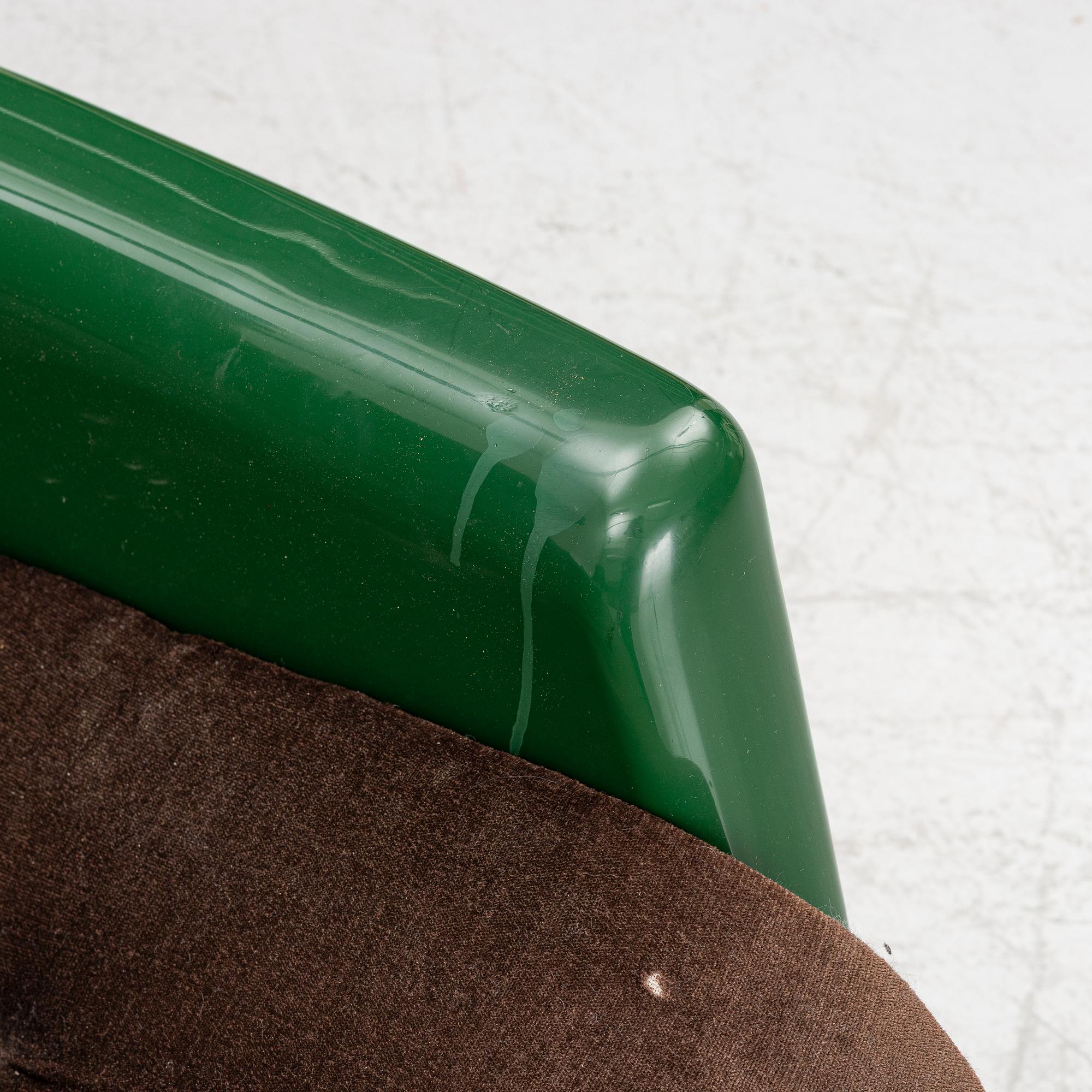 Alf Svensson, & Yngve Sandström, armchairs, a pair, "Form 8"/"Galaxy", DUX, 1970s.