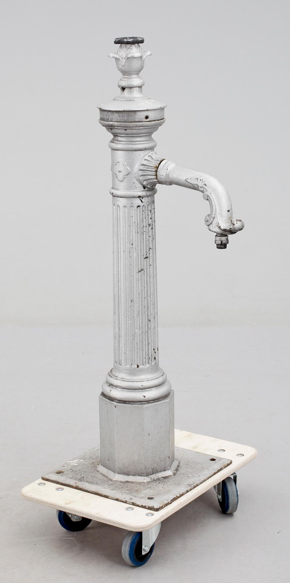 VATTENPUMP, gjutjärn, sekelskiftet 1900.