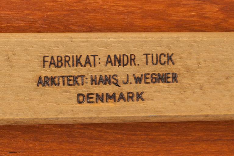 MATBORD, Hans J Wegner, Andreas Tuck, Danmark. 1950-60-tal.