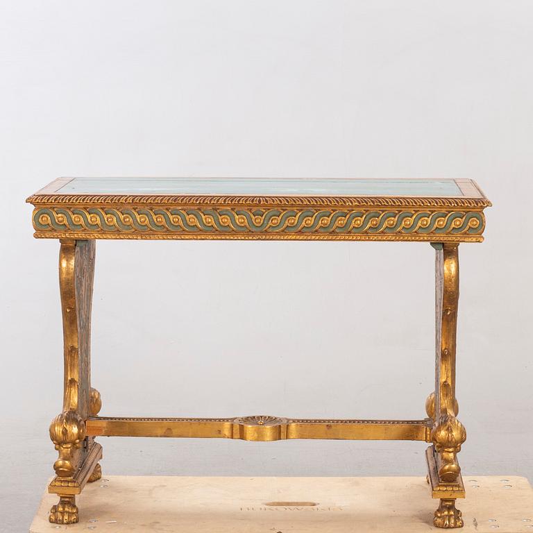 An mid 20th century table by Paoletti, Firenze Italay.