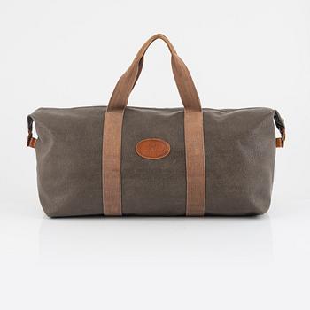 Mulberry, a scotch grain vintage weekend bag.