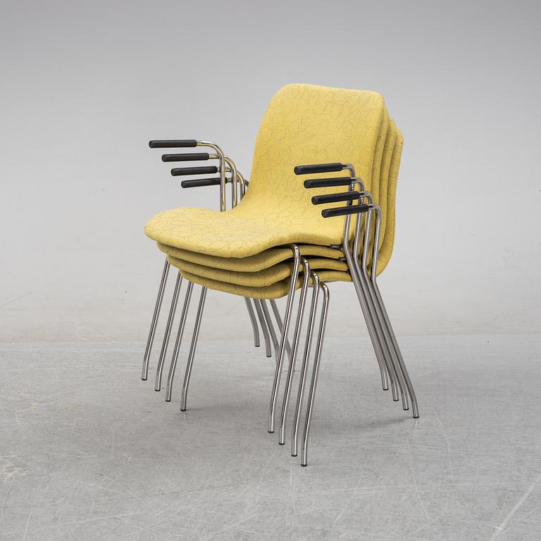 A set of eight 'Cornflake' armchairs by Claesson Koivisto Rune, for Offecct, dated 2008.