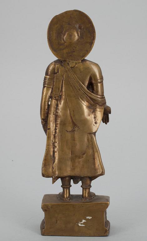 BODDHISATVA, brons, 1900-tal, möjl. Indien.