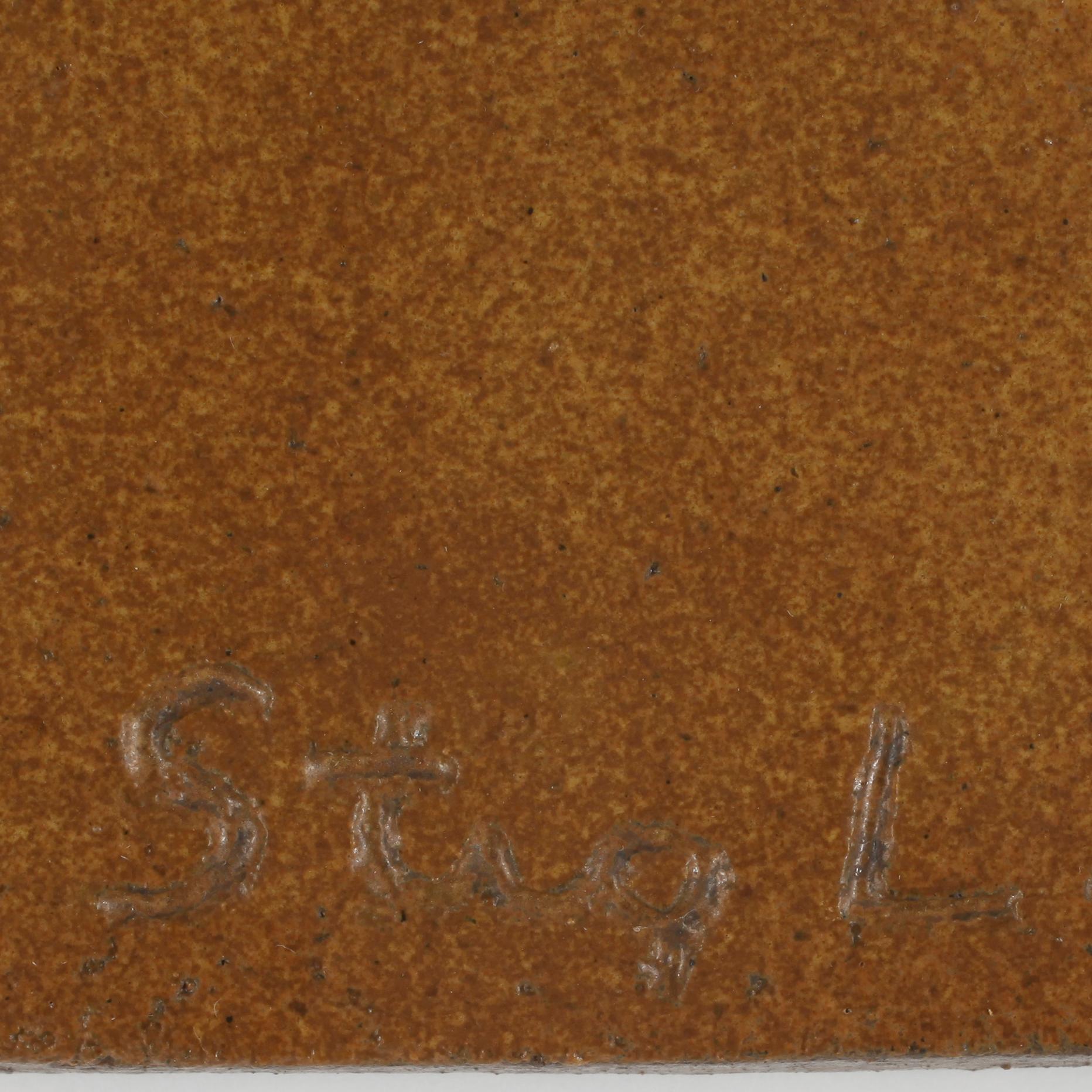 VÄGGRELIEF, stengods, Stig Lindberg, Gustavsberg.