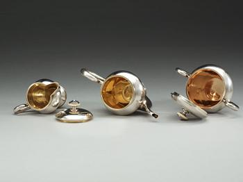 MOCKASERVIS, 3 delar, icke identifierad mästare, Moskva 1800-talets slut.