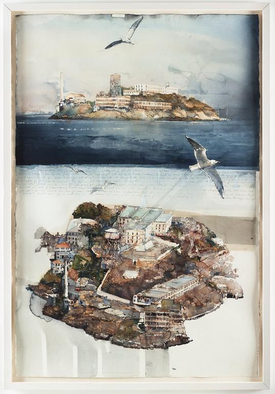 Lars Lerin, "Alcatraz".