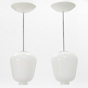 Taklampor, ett par, Zero, 1900-talets slut.