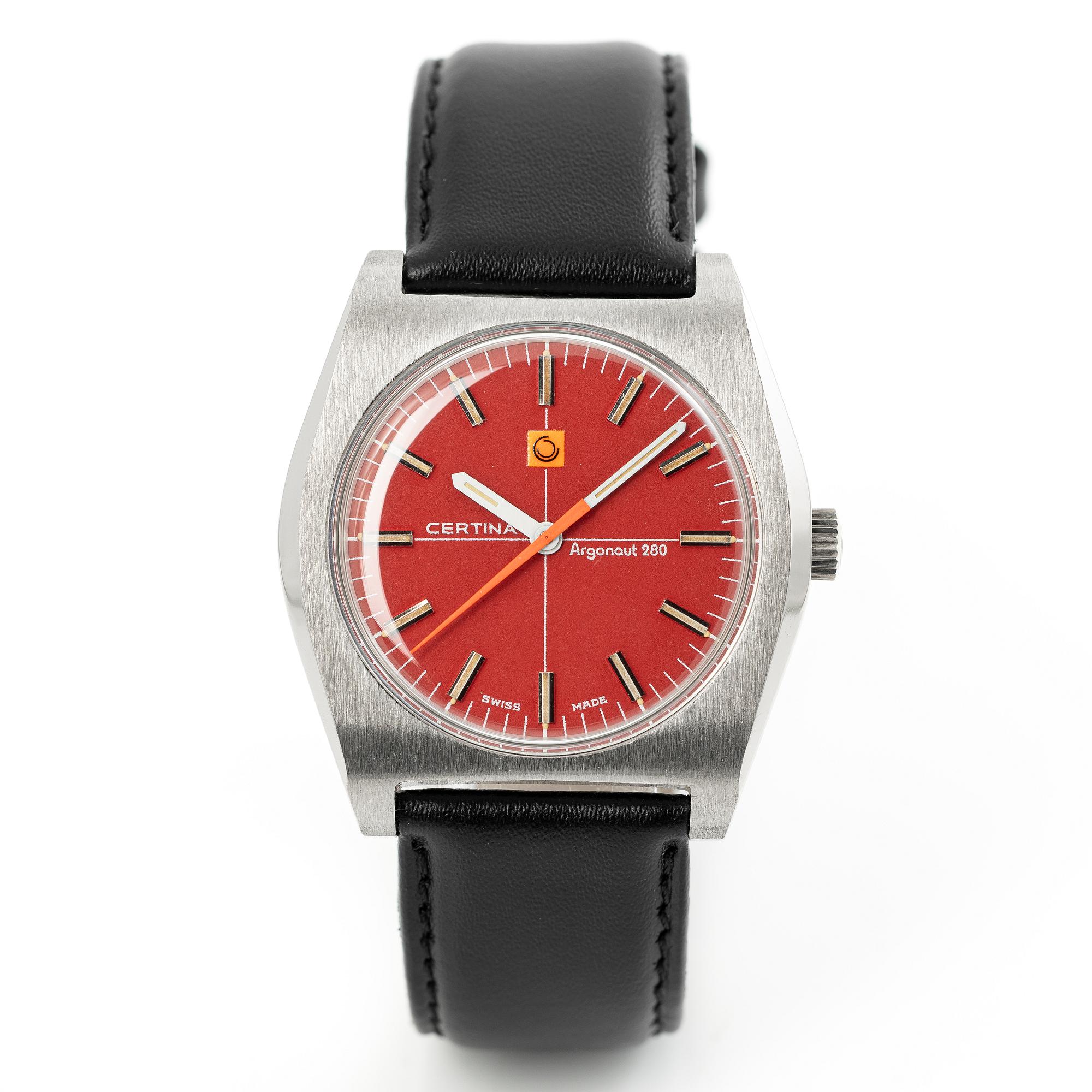 Certina, Argonaut 280, “No Reserve”, wristwatch, 36.5 mm.