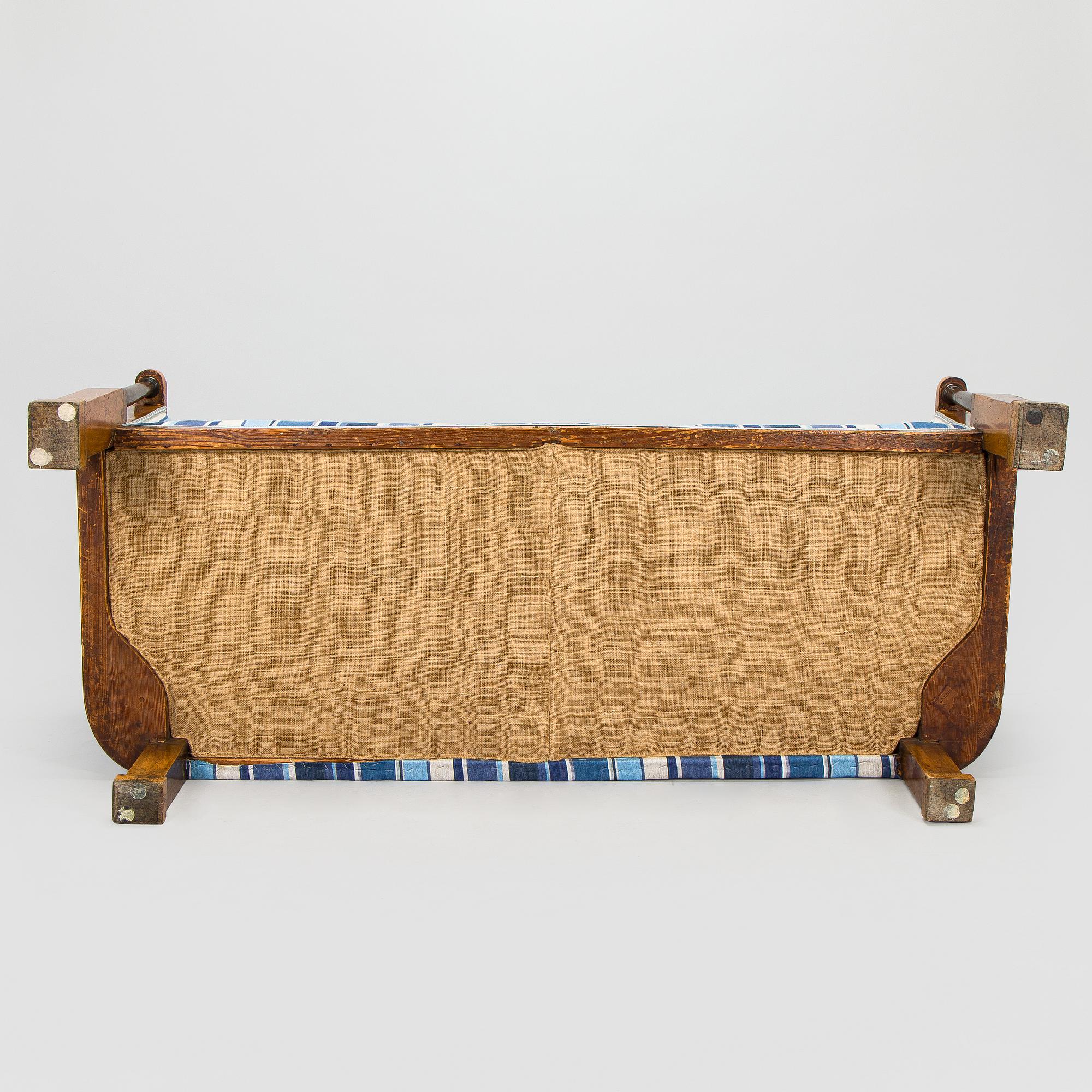 Soffa, biedermeier, Wien 1800-talets mitt.