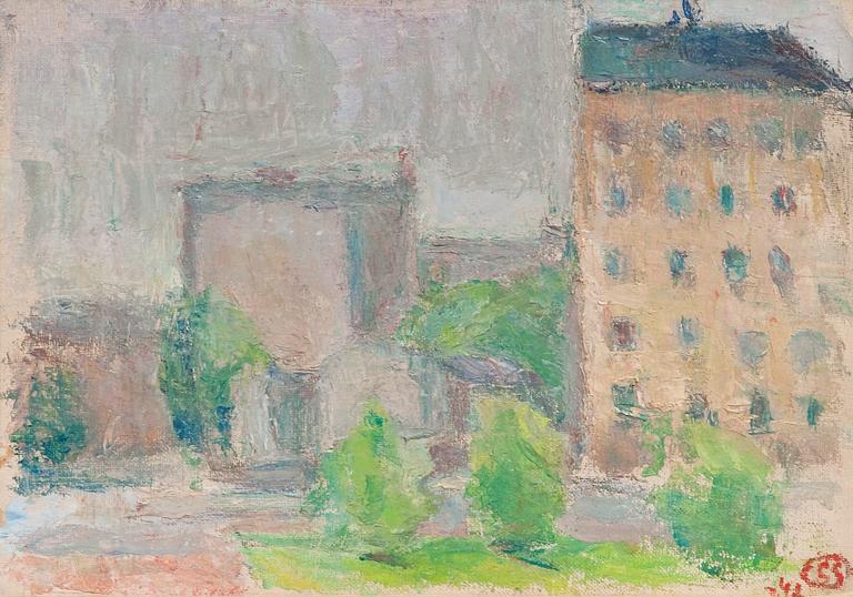 Sigrid Schauman, "VIEW OF TÖÖLÖ".