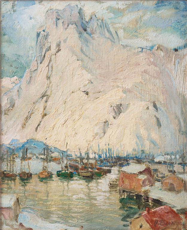 Anna Boberg, Motif from Lofoten.