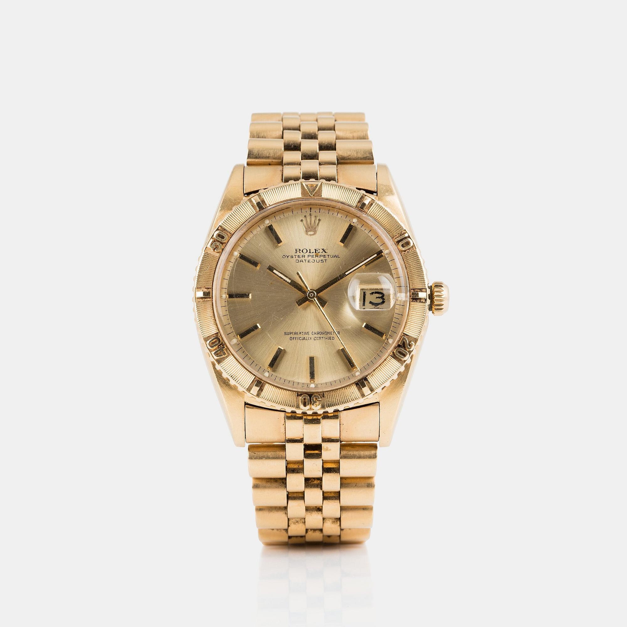 ROLEX, Datejust, "Turn-O-Graph", "Thunderbird".