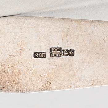 Peter Silventoinen, sirotelusikka, hopeaa, Pietari, Venäjä 1887.