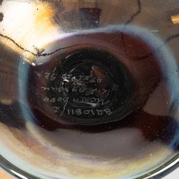 Kjell Engman, three goblets, Kosta Boda.