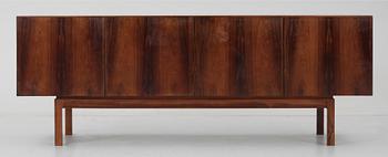 A Bernard Pedersen & Son palisander sideboard, Denmark ca 1970.