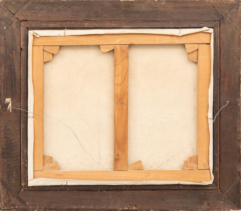 Charles Clair, olja på duk signerad.