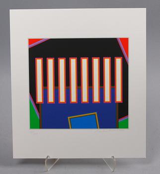 PETER FREUDENTHAL, serigrafier, 5 st i mapp. Sign, numr 132/142 samt dat 1994.