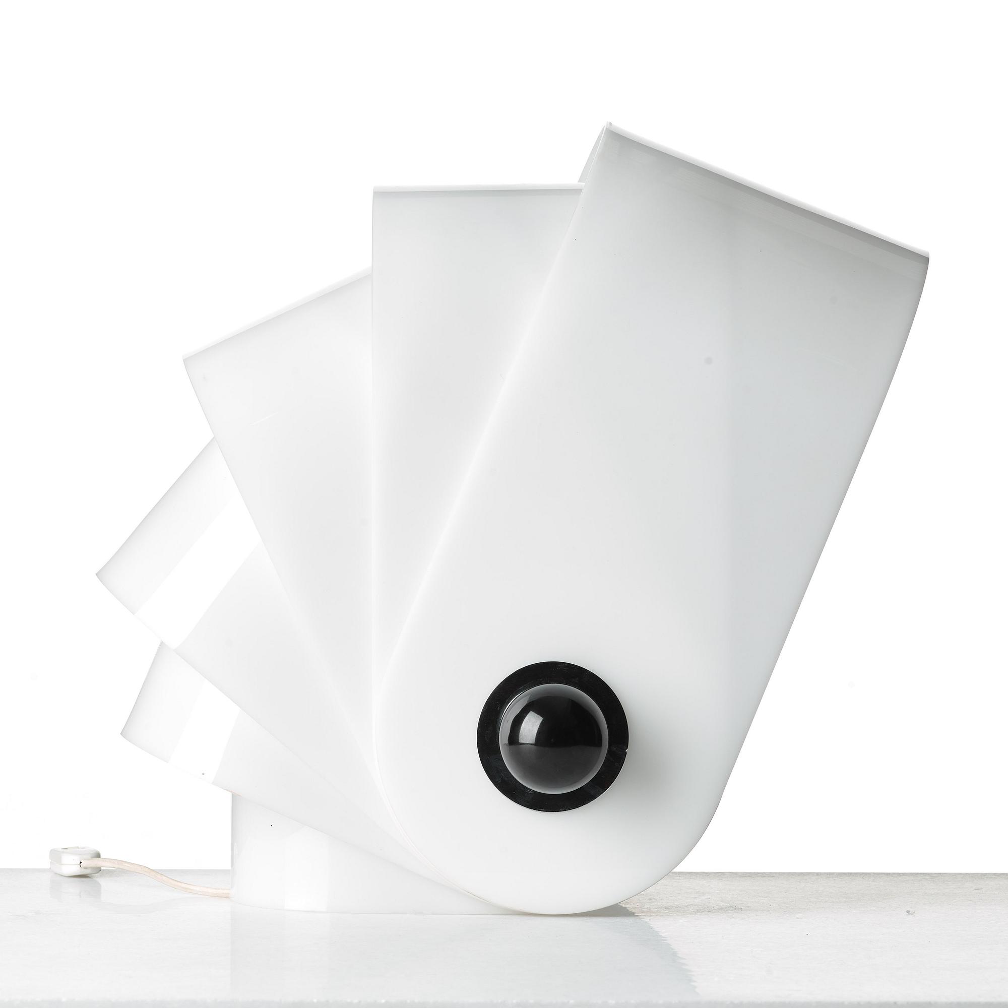SUPERSTUDIO, bordslampa, "Gherpe", Design Centre Poltronova, Francesconi, Italien 1960-70-tal.