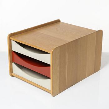 Børge Mogensen, an oak 'A4/3' box for documents for AB Karl Andersen & Söner.